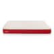 Brindle Waterproof Designer Memory Foam Pet Bed - Red Sherpa - Medium