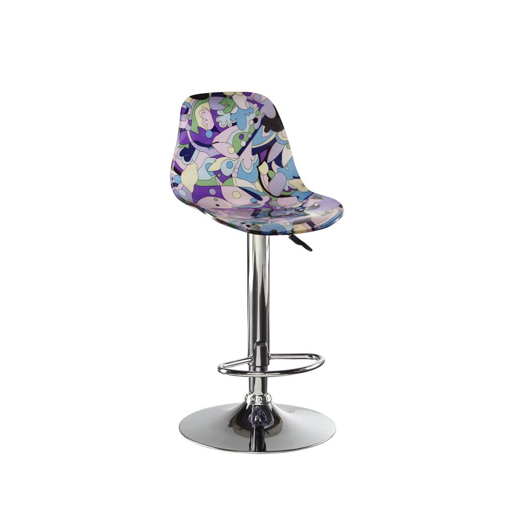 Powell Jolene Abstract Barstool