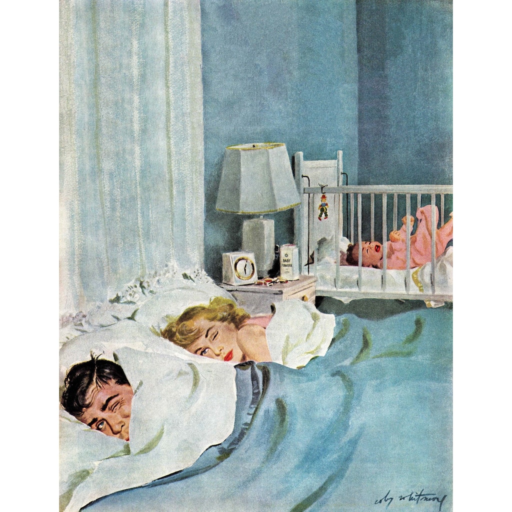 Marmont Hill - Handmade Whos Turn? Painting Print on Canvas - Multi-color