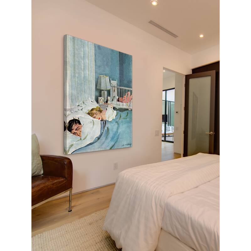 Marmont Hill - Handmade Whos Turn? Painting Print on Canvas - Multi-color