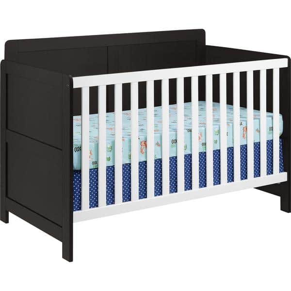 Shop Altra Willow Lake Espresso And White Crib By Cosco