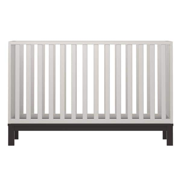 Shop Ameriwood Home Leni Espresso And White Crib By Cosco