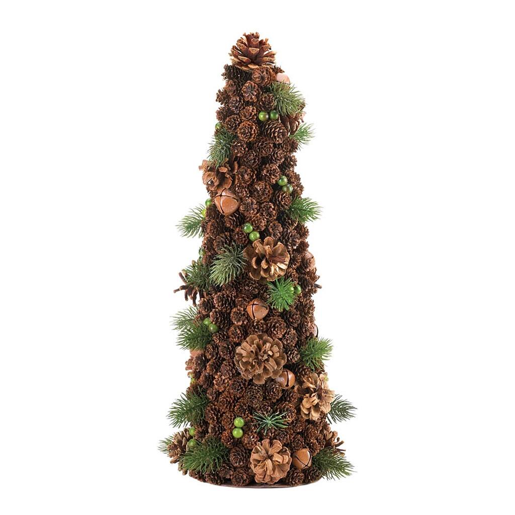 20-inch Pine Cone Tree Decor