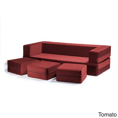 Red Ottoman Included Sofas Couches Online At Red Ottoman Included Sofas
