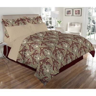 Crystal Palace 8-piece Bed in a Bag with Sheet Set