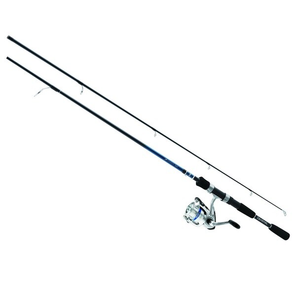 Daiwa D-Shock 3-Piece Spinning Combo