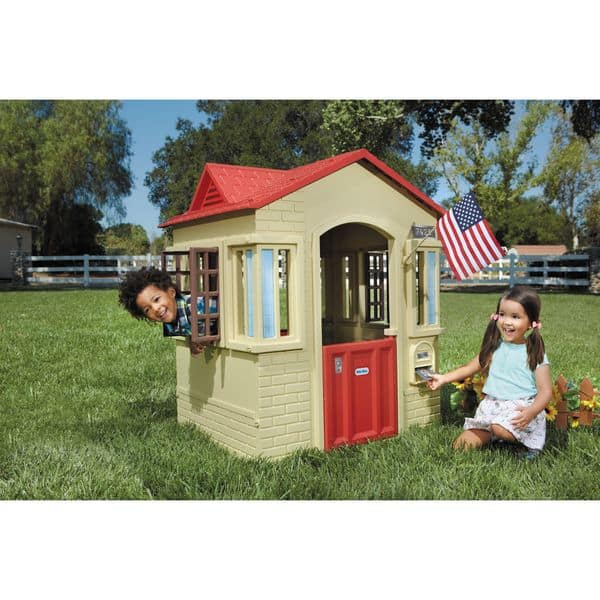 Shop Little Tikes Tan Cape Cottage Playhouse Free Shipping Today