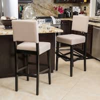 Cameron 30-inch Fabric Barstool (Set of 2) by Christopher Knight Home