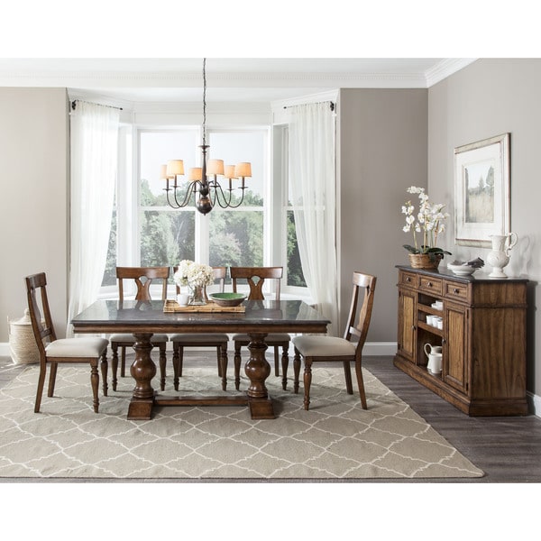 Janes Gallerie Luciano Bluestone 5 piece Dining Set - Free ... Janes Gallerie Luciano Bluestone 5 piece Dining Set - Free ...