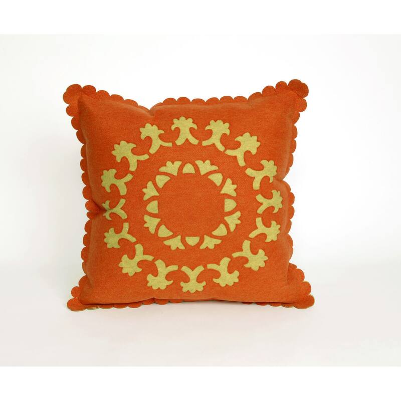 Lace Spiral 20-inch Throw Pillow