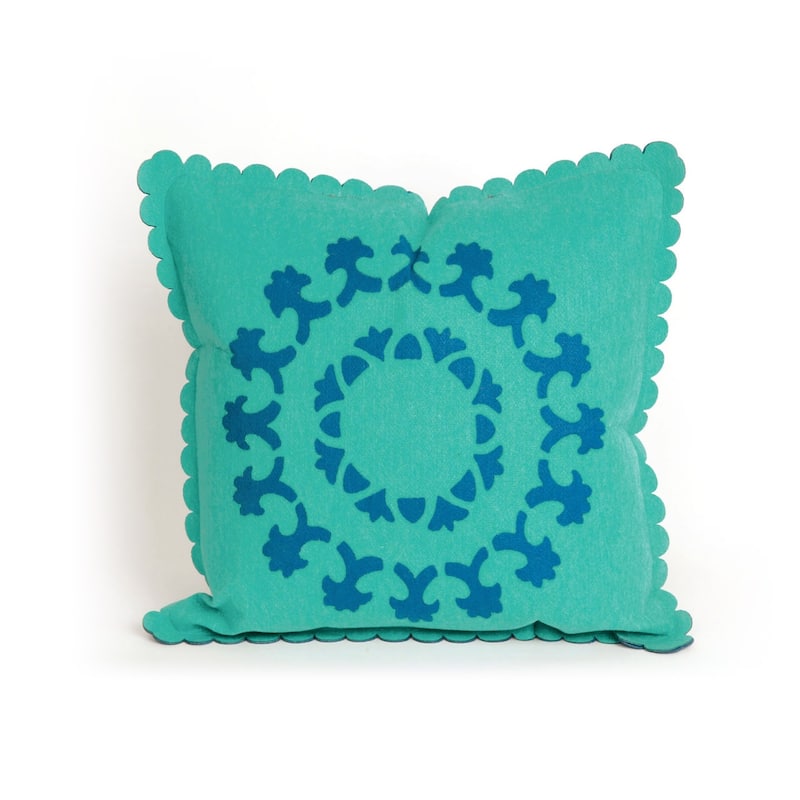 Lace Spiral 20-inch Throw Pillow