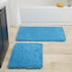 Windsor Home 2-piece Memory Foam Shag Bath Mat