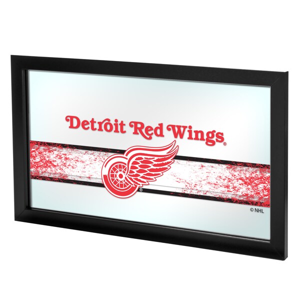 NHL Framed Logo Mirror - Detroit Redwings