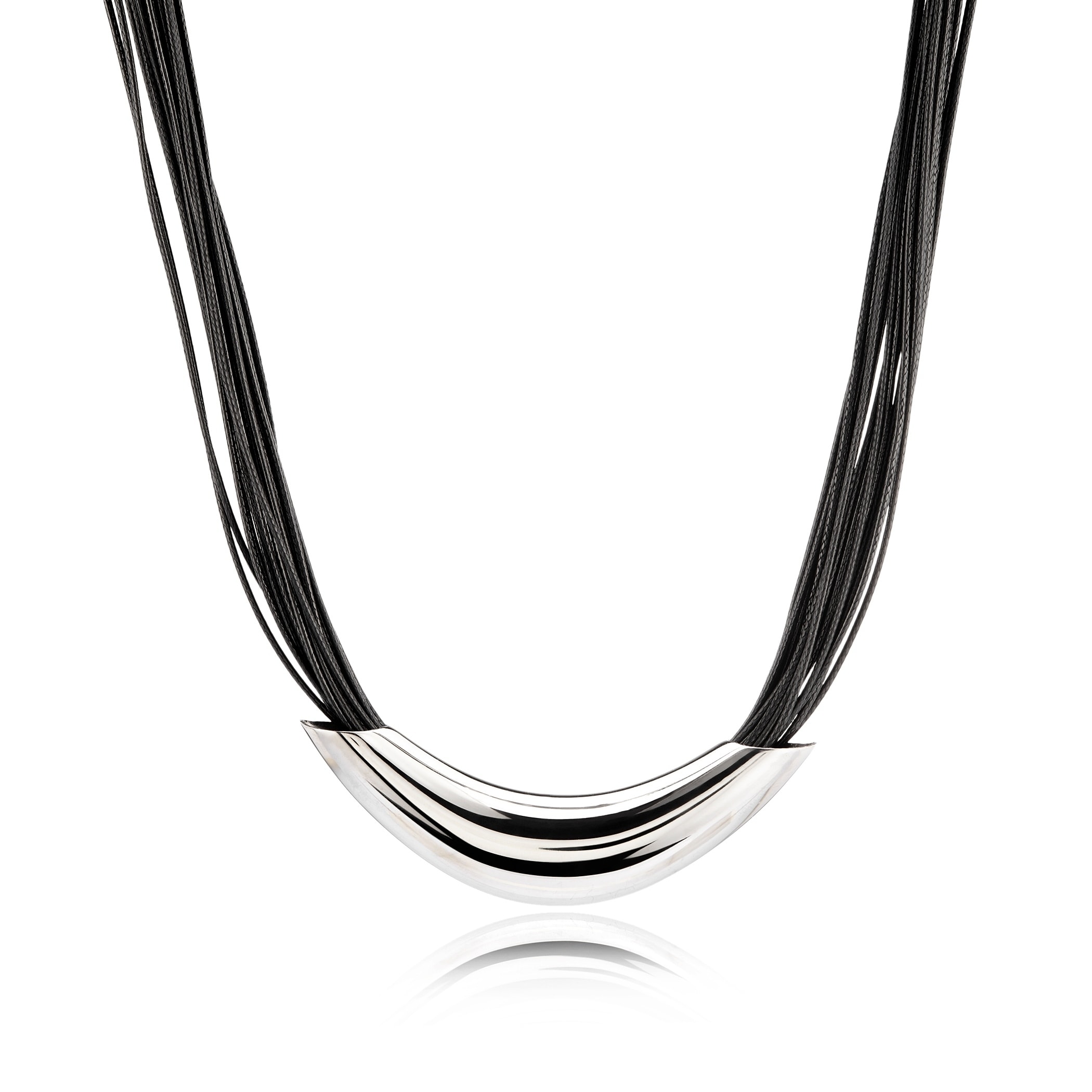 Multi Strand Leather Necklace 2025