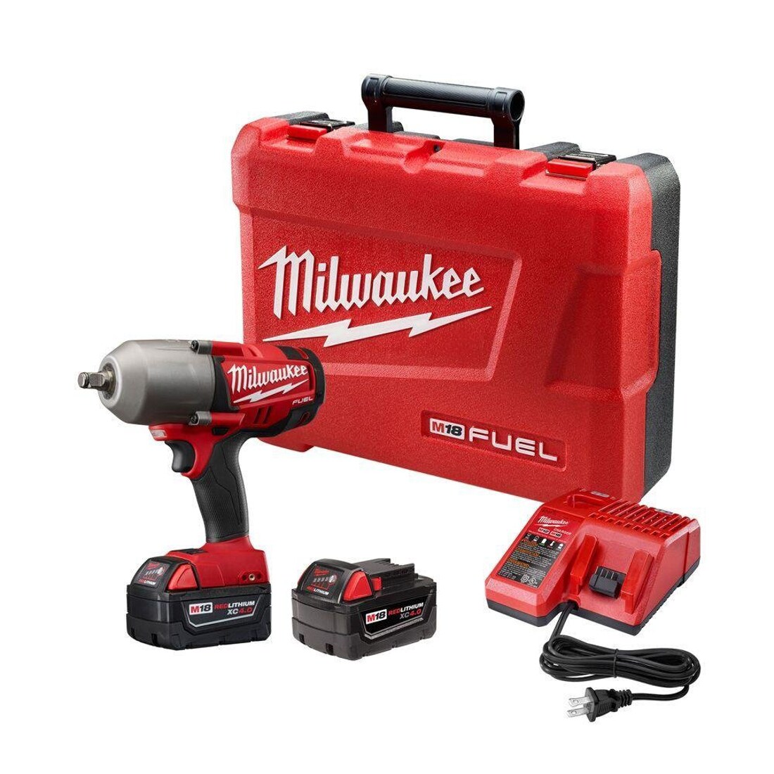 Milwaukee 2763-22 M18 FUEL 1/2-Inch High-Torque Impact Wrench with