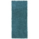 preview thumbnail 12 of 16, Blue Shagadelic Chenille Twist Rug