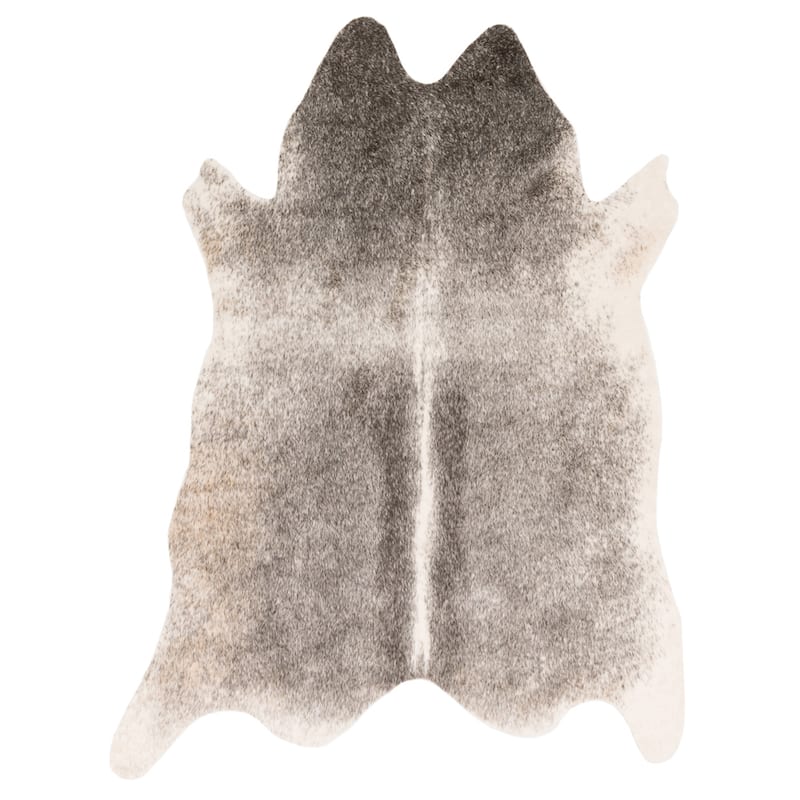 Alexander Home Faux Cowhide Area Rug