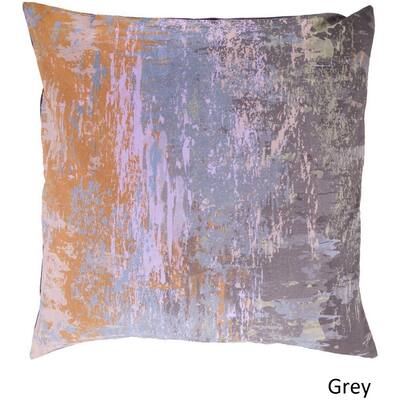 Decorative Southsea 22-inch Abstract Poly or Feather Down Filled Pillow