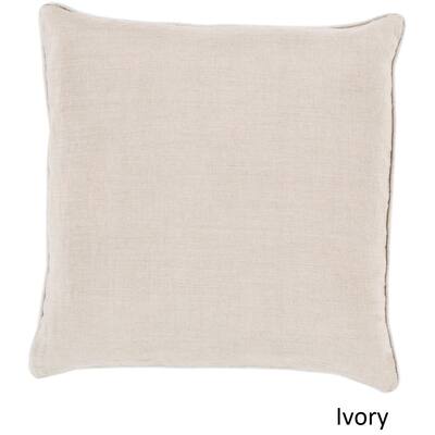 Decorative Kirwan 20-inch Poly or Feather Down Filled Pillow