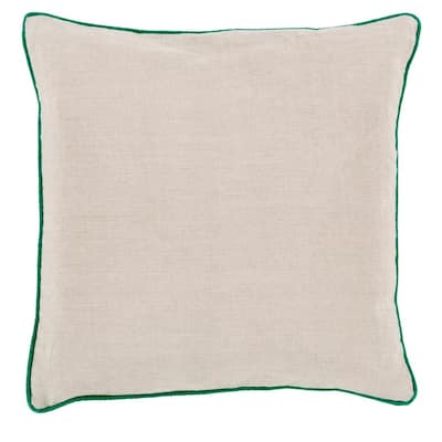 Decorative Kirwan 22-inch Poly or Feather Down Filled Pillow