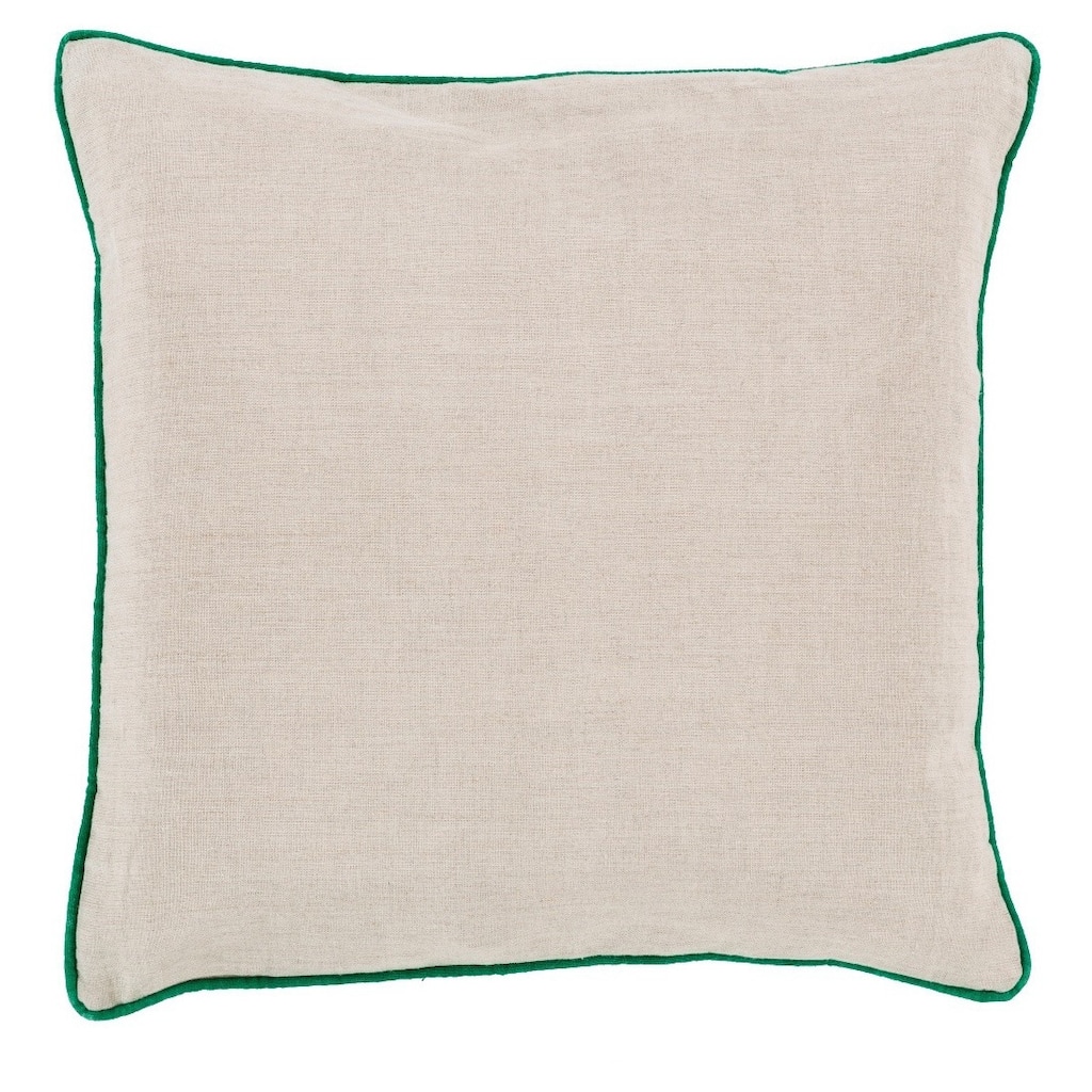 Decorative Kirwan 22-inch Poly or Feather Down Filled Pillow
