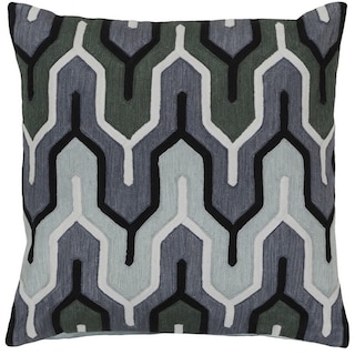 Decorative Peterlee 22-inch Geometric Pillow Cover