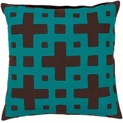 Jones 20-inch Decorative Geometric Pillow Cover