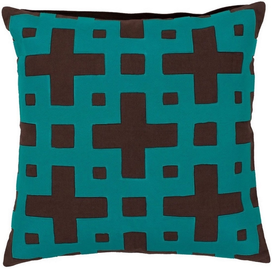 Jones 20-inch Decorative Geometric Pillow Cover
