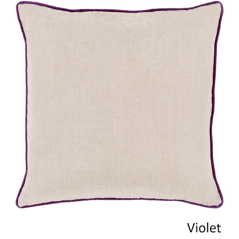 Decorative Kirwan 18-inch Pillow Cover - Violet