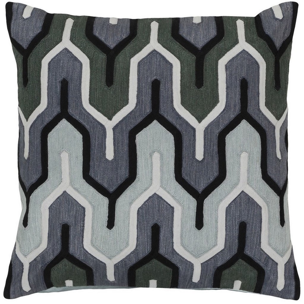 Decorative Peterlee 18-inch Geometric Pillow Cover