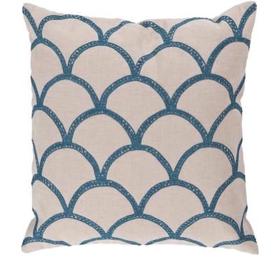 Decorative Rothbury 22-inch Embroidered Pillow Cover