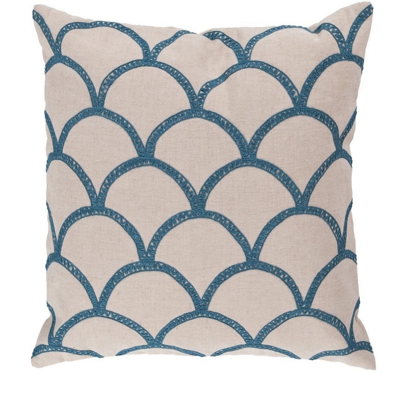 Decorative Rothbury 22-inch Embroidered Pillow Cover