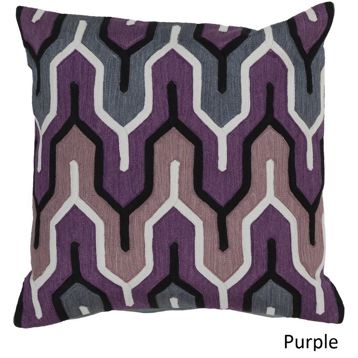 Decorative Peterlee 22-inch Geometric Pillow Cover