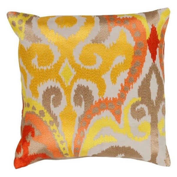 Shop Decorative Penzance 40inch Flourish Ikat Pillow Cover On Unique 22 Inch Pillow Covers Shop Decorative Penzance 40inch Flourish Ikat Pillow Cover On Unique 22 Inch Pillow Covers