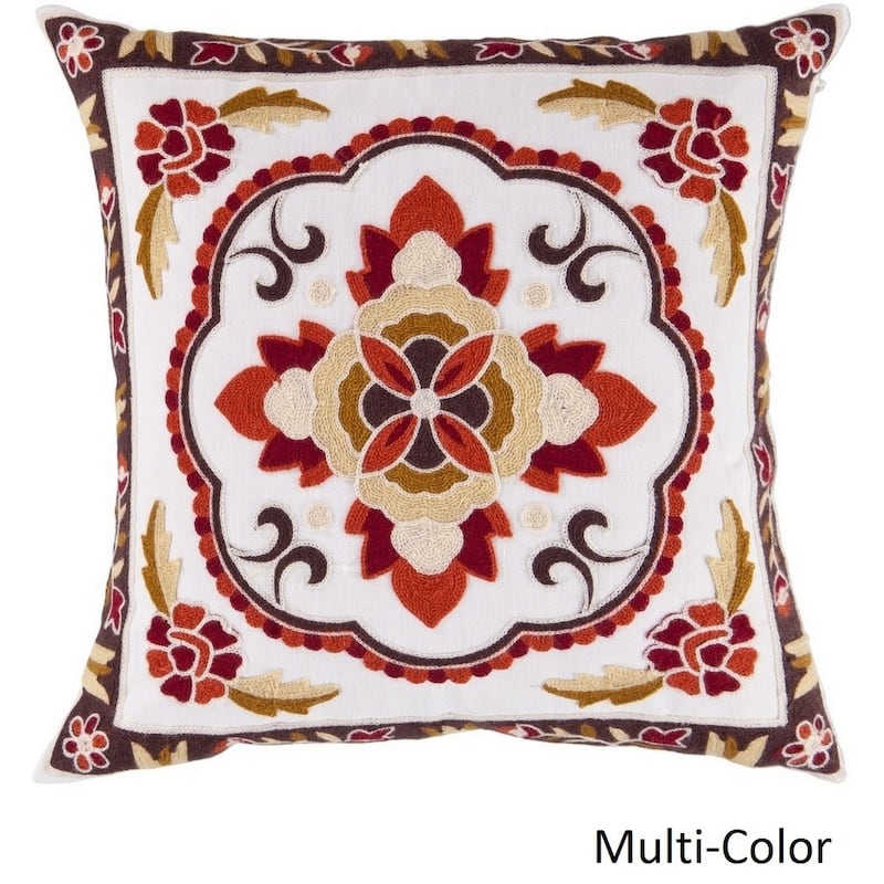 Decorative Sandbach 18-inch Flourish Pillow Cover