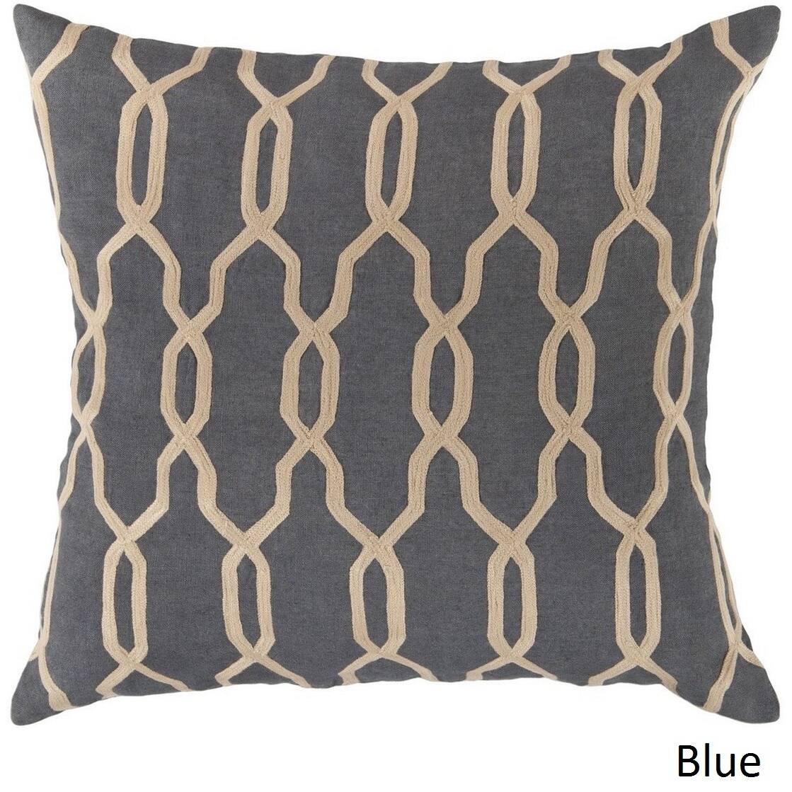 Decorative Rochford 18inch Trellis Pillow Cover Bed Bath & Beyond