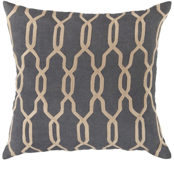 Decorative Rochford 18-inch Trellis Pillow Cover