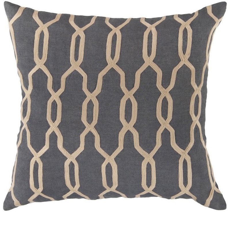 Decorative Rochford 18-inch Trellis Pillow Cover