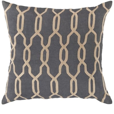 Decorative Rochford 18-inch Trellis Pillow Cover