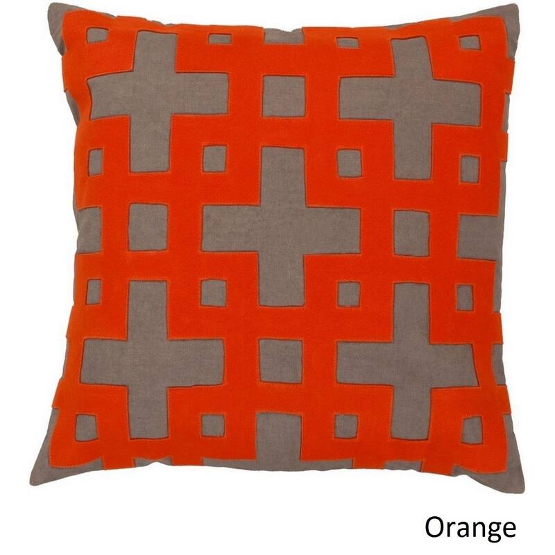 Jones 18-inch Decorative Geometric Pillow Cover