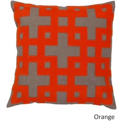 Jones 18-inch Decorative Geometric Pillow Cover