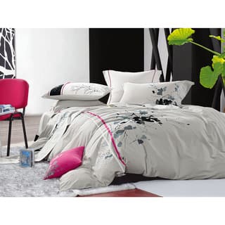 Egyptian Cotton Comforter Sets Find Great Fashion Egyptian Cotton Pink Stripe Embroidered 5 Piece Comforter Set
