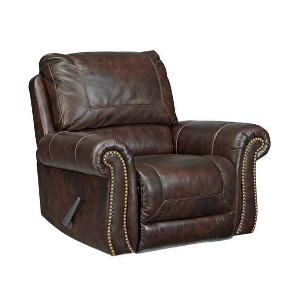 Signature Design by Ashley Bristan Saddle Rocker Recliner