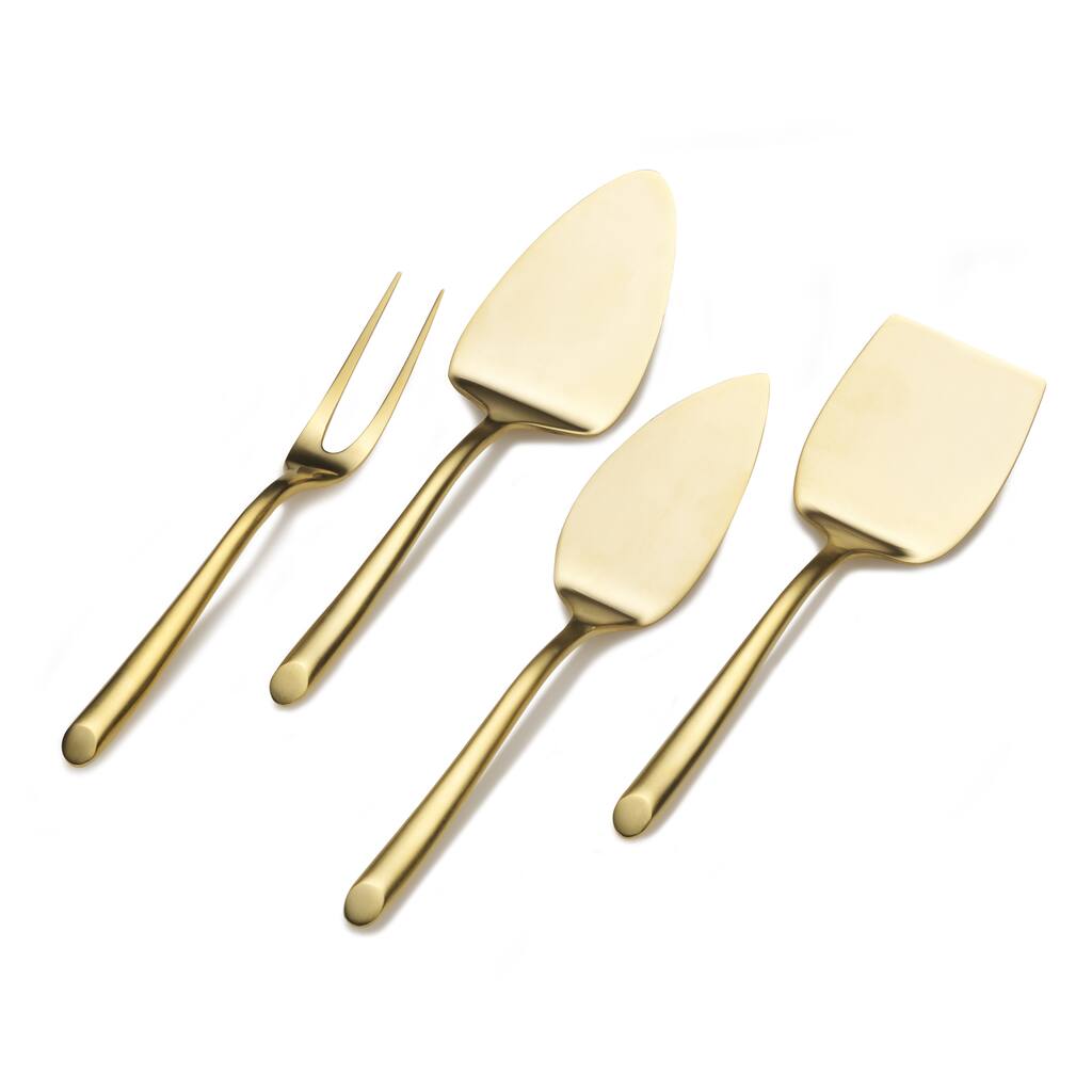 Towle Living Wave 4-piece Cheese Set
