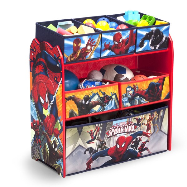 superhero toy organizer