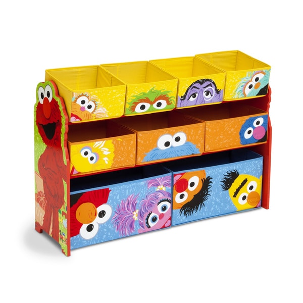 Sesame Street Deluxe Multi-Bin Organizer by Delta Children