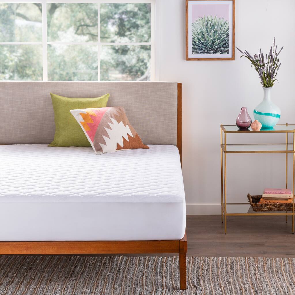 Linenspa Waterproof Mattress Pad with Stretch Skirt