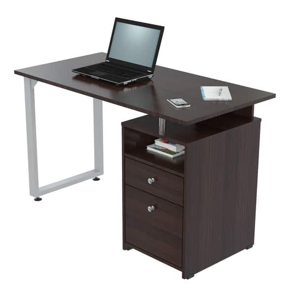 Shop Inval Espresso Writing Desk Overstock 10735912