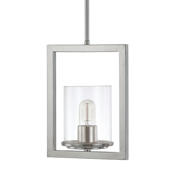 Austin Allen Company Sloan Collection 1 Light Polished Nickel Austin Allen Company Sloan Collection 1 Light Polished Nickel Mini Pendant