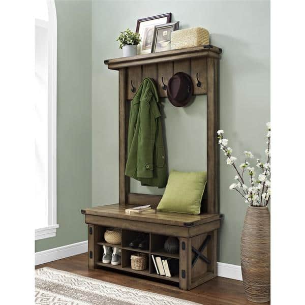 Shop Carbon Loft Konkle Entryway Hall Tree With Bench Storage